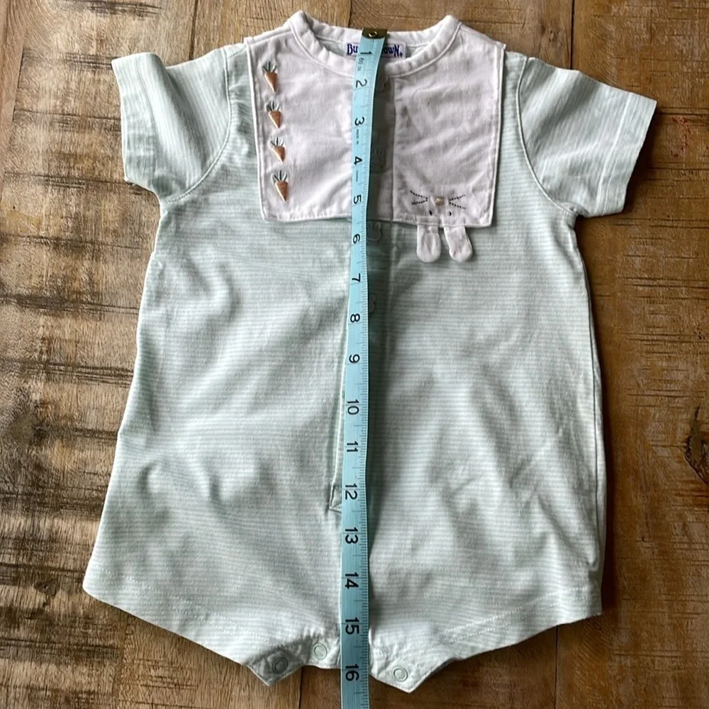 Vintage Buster Brown bunny romper 6/9m
